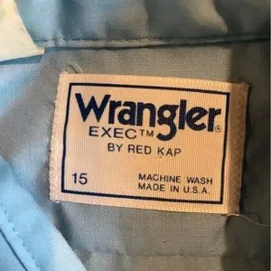 70s～80s Wrangler by REDKAP ラングラーストライプシャツ Vintage 70s red kap - Gem